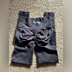 BoomBooty Scrunch Seamless Leggings Black